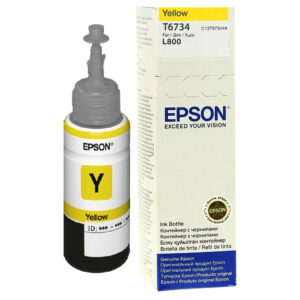 Epson T6734 inktcartridge 1 stuk(s) Origineel Normaal rendement Geel