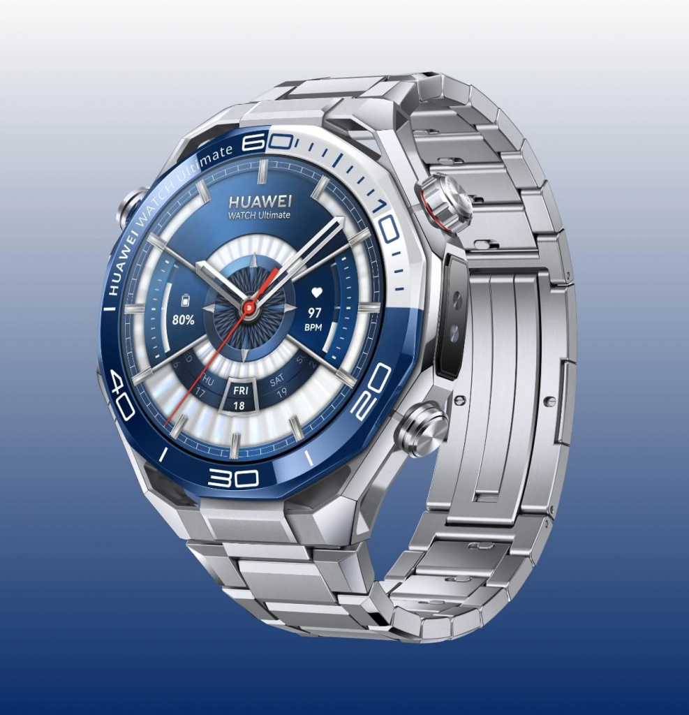 Huawei Ultimate 2 3,81 cm (1.5") LTPO Hybride 466 x 466 Pixels Blauw Wifi GPS - Afbeelding 5