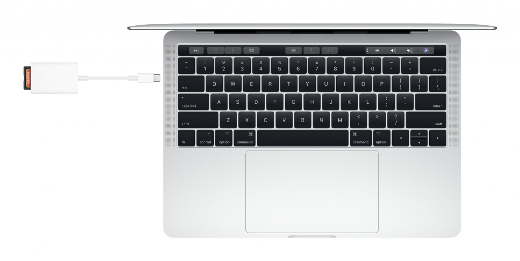 Apple MW653ZM/A geheugenkaartlezer USB 2.0 Type-C Wit - Afbeelding 5