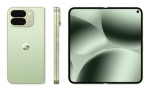 Google Pixel 10 Pro Fold 20,3 cm (8") Dual SIM Android 16.0 5G 16 GB 512 GB 5015 mAh Lichtgroen