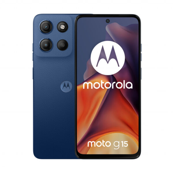 Motorola moto g15 17,1 cm (6.72") Dual SIM Android 15 4G USB Type-C 4 GB 128 GB 5200 mAh Marineblauw - Afbeelding 2