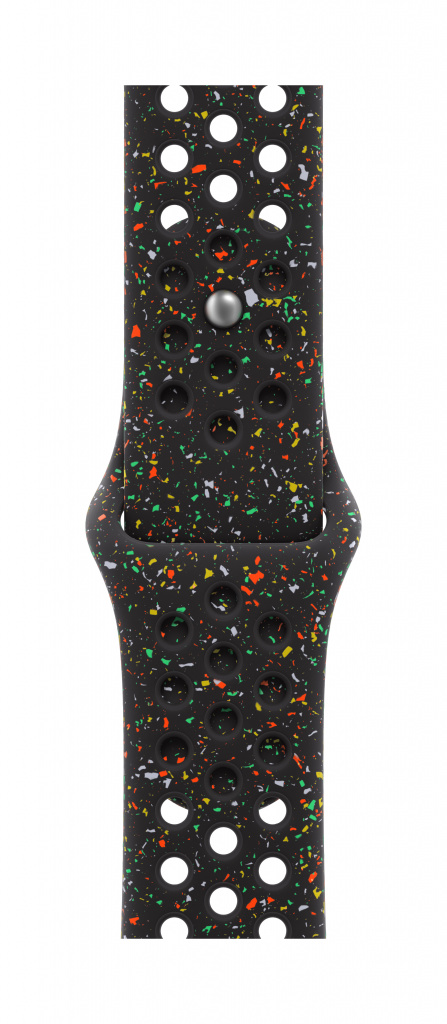 Apple MGC24ZM/A slimme draagbare accessoire Band Zwart Aluminium, Fluorelastomeer - Afbeelding 2