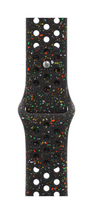 Apple MG9X4ZM/A slimme draagbare accessoire Band Zwart Aluminium, Fluorelastomeer