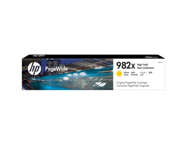 HP Originele 982X gele high-capacity PageWide cartridge