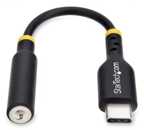 StarTech.com USB-C naar 3.5mm TRRS Headphone/Headset Adapter, Aux Audio Adapter, 3.5mm Jack, USB Type-C Aux Dongle, Hi-Fi 32-bit - Afbeelding 11