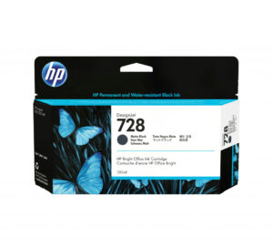 HP 728 DesignJet matzwarte inktcartridge, 130 ml