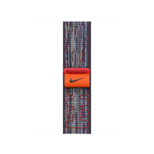 Apple MC1J4ZM/A slimme draagbare accessoire Band Blauw, Rood Nylon