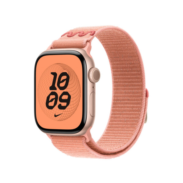 Apple Nike Sport Loop Band Roze Nylon, Gerecycled polyester, Spandex - Afbeelding 2