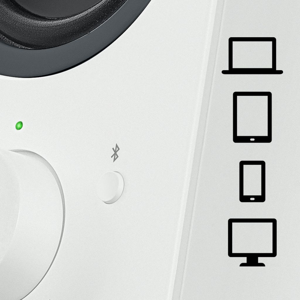 Logitech 980-001292 luidspreker Wit Bedraad en draadloos 5 W - Afbeelding 8