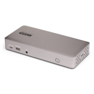 StarTech.com Triple-Monitor USB4 Docking Station, 4K 60Hz HDMI of DisplayPort, 100W Laptop Charging, 2.5GbE, USB-C Multi-Monitor