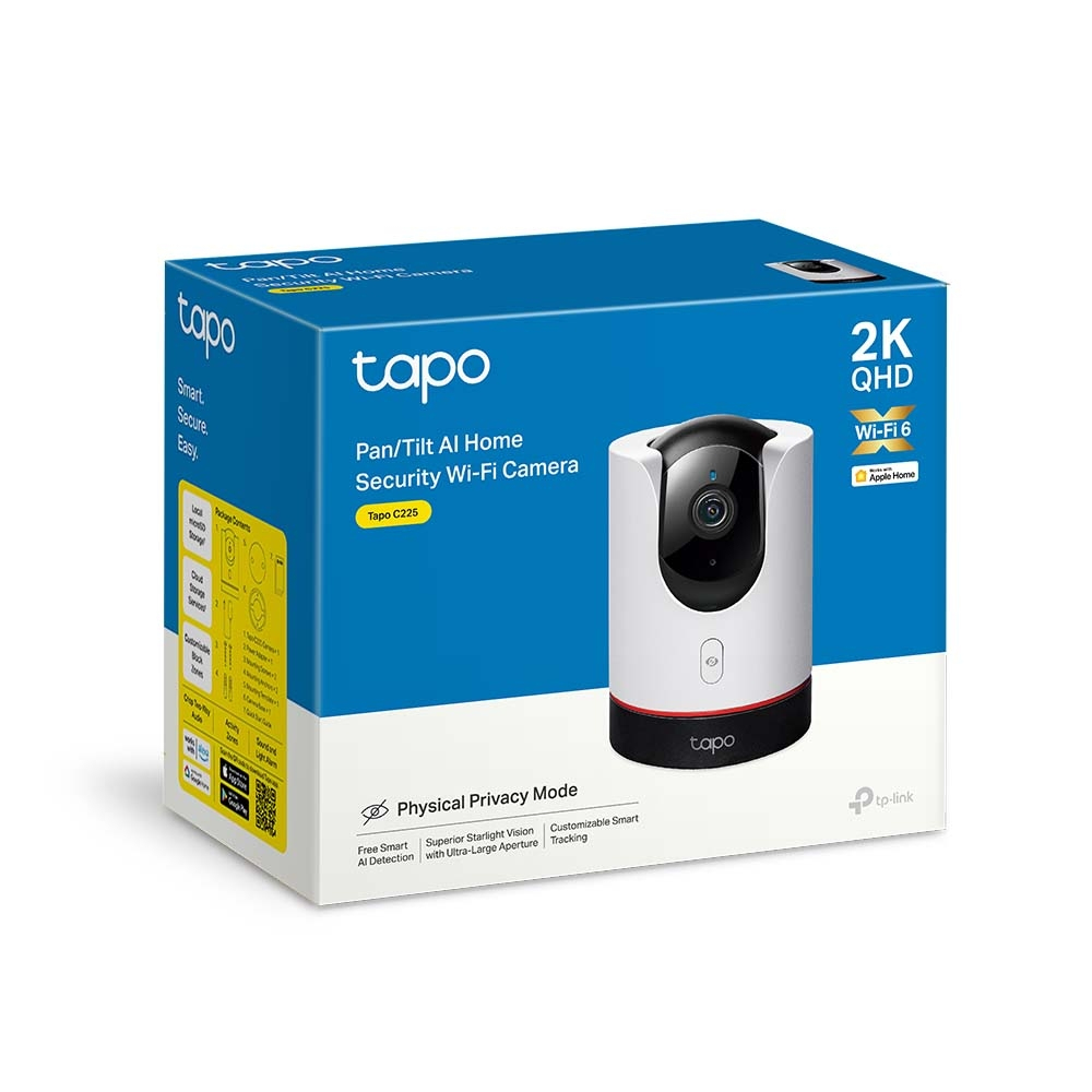 TP-Link Tapo C225 Tower IP-beveiligingscamera Binnen 2560 x 1440 Pixels Bureau - Afbeelding 2