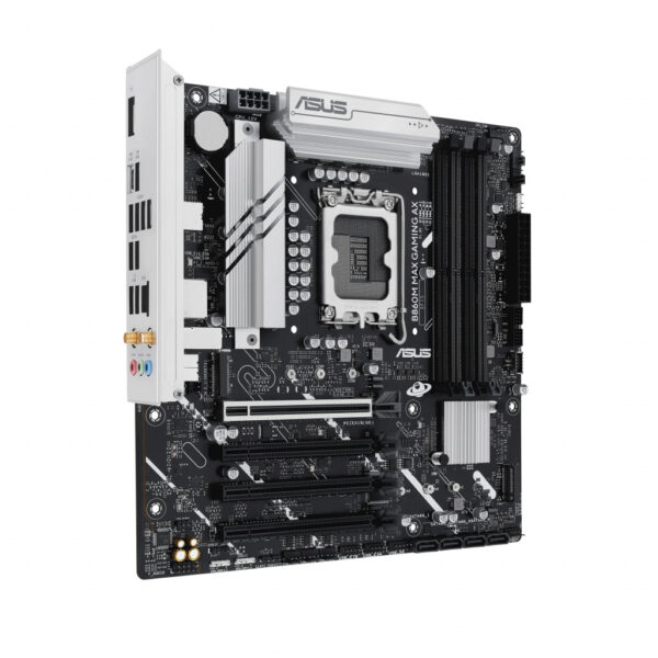 ASUS B860M MAX GAMING AX Intel B860 LGA 1851 (Socket V1) micro ATX - Afbeelding 5