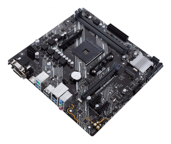 ASUS Prime B450M-K II AMD B450 Socket AM4 micro ATX - Afbeelding 4