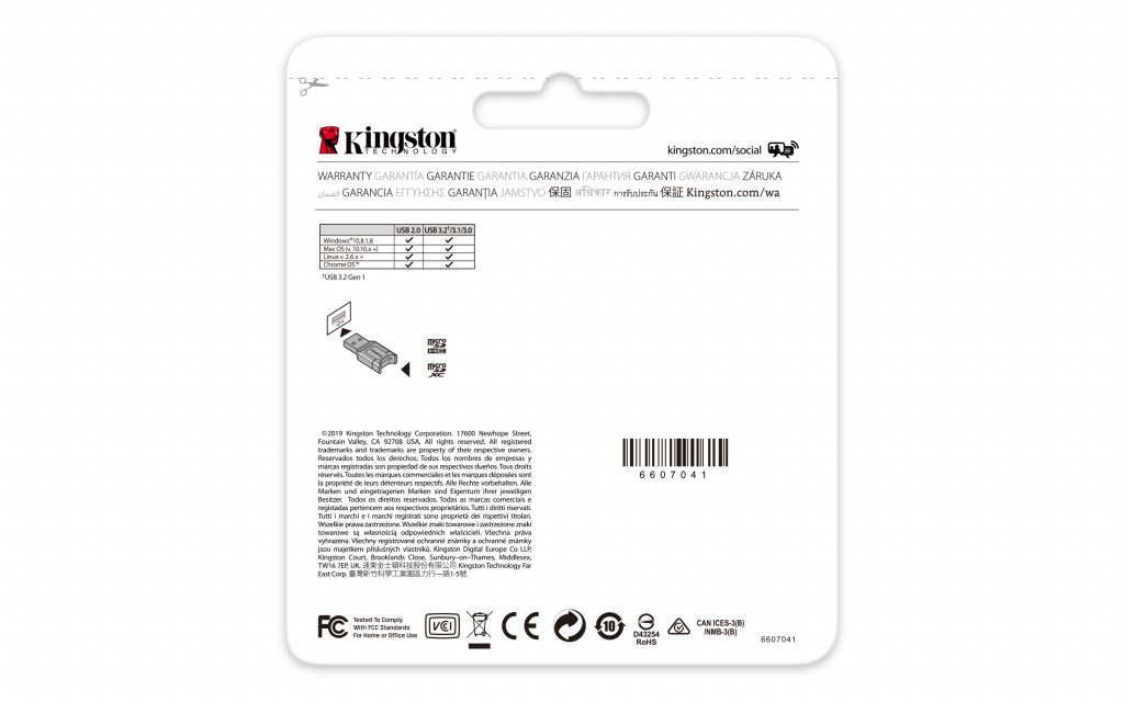Kingston Technology MobileLite Plus geheugenkaartlezer USB 3.2 Gen 1 (3.1 Gen 1) Type-A Zwart - Afbeelding 4