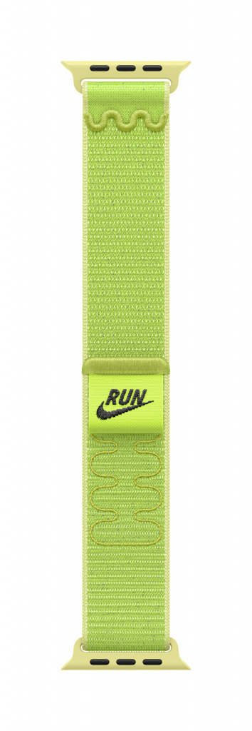 Apple Nike Sport Loop Band Lichtgroen Nylon, Gerecycled polyester, Spandex - Afbeelding 3