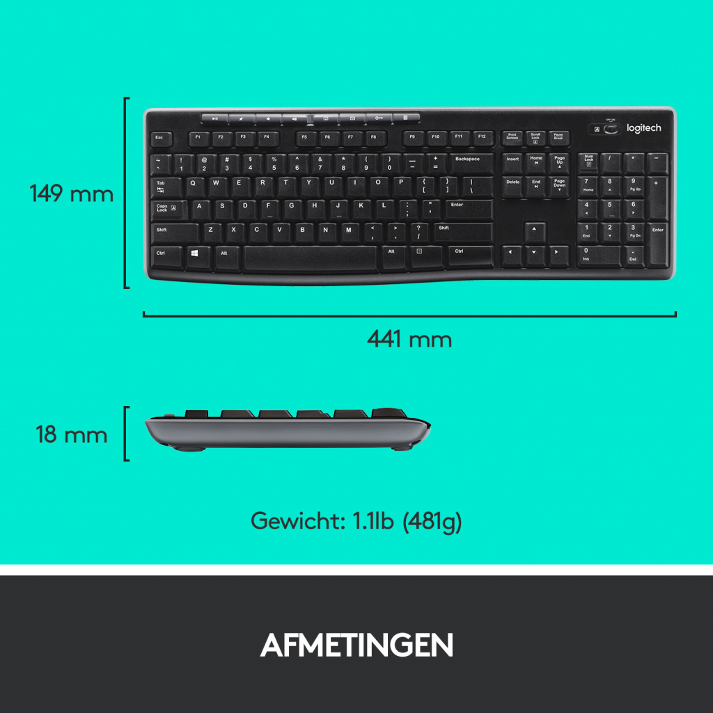 Logitech MK270 - Afbeelding 14