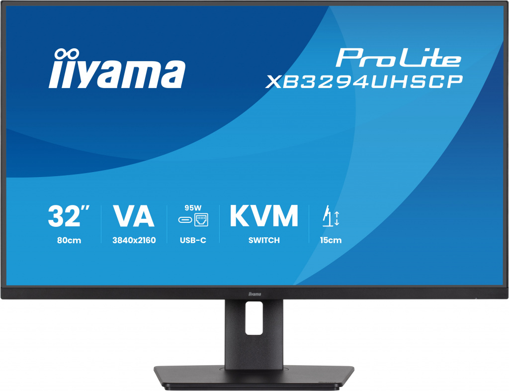 iiyama XB3294UHSCP-B1 computer monitor 80 cm (31.5") 3840 x 2160 Pixels 4K Ultra HD Zwart - Afbeelding 2