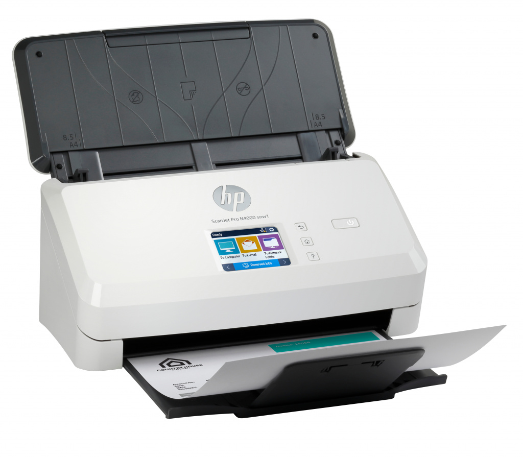 HP ScanJet Pro N4000 snw1 Paginascanner 600 x 600 DPI A4 Zwart, Wit - Afbeelding 10