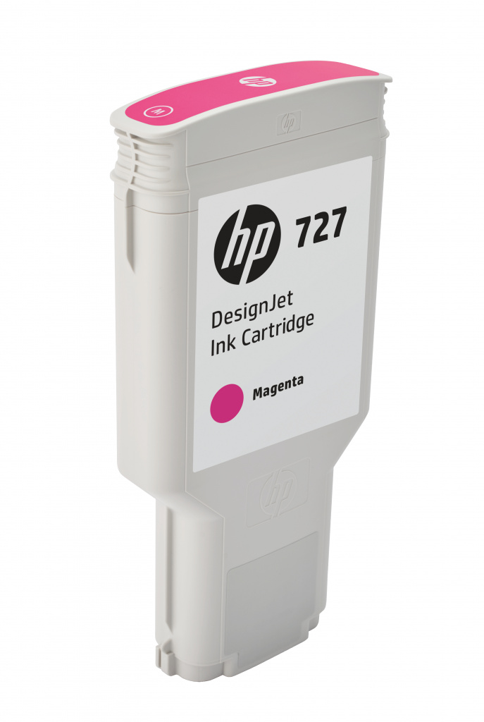 HP 727 magenta DesignJet inktcartridge, 300 ml - Afbeelding 2