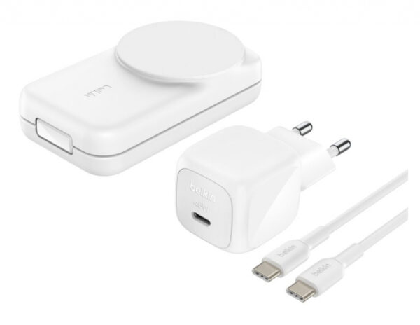 Belkin Qi2 Fitness tracker, Hoofdtelefoons, Smartphone, Smartwatch Wit USB Draadloos opladen Snel opladen Binnen - Afbeelding 8