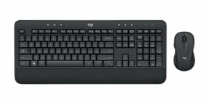 Logitech MK545 ADVANCED Wireless Keyboard and Mouse Combo toetsenbord Inclusief muis Kantoor RF Draadloos Frans Zwart