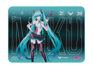 ASUS TUF Gaming P1 Hatsune Miku Edition Game-muismat Turkoois