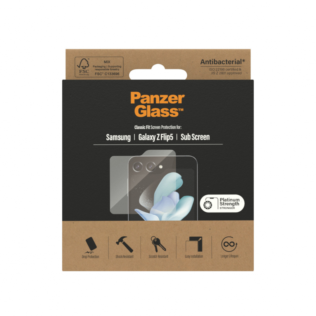 PanzerGlass ® Screen Protector Samsung Galaxy Z Flip 5 Doorzichtige schermbeschermer 1 stuk(s) - Afbeelding 3