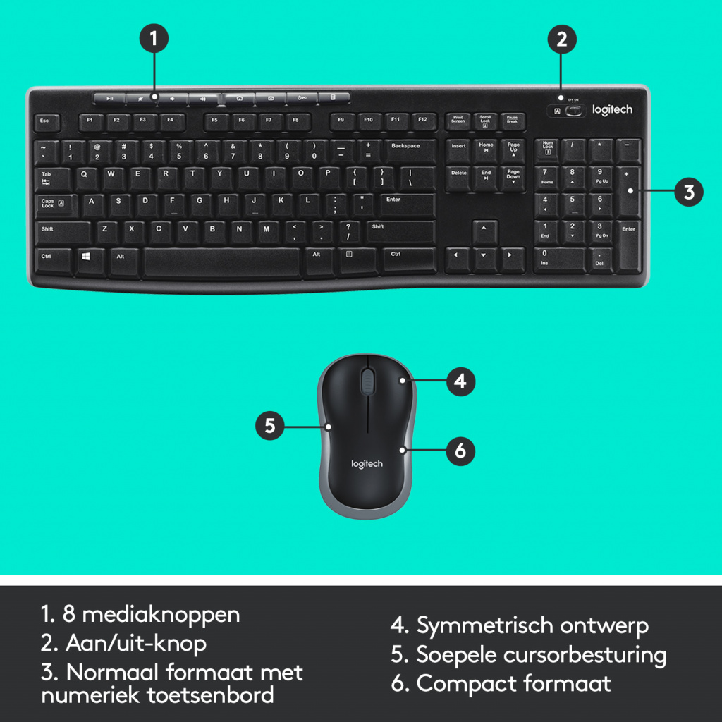 Logitech MK270 - Afbeelding 6