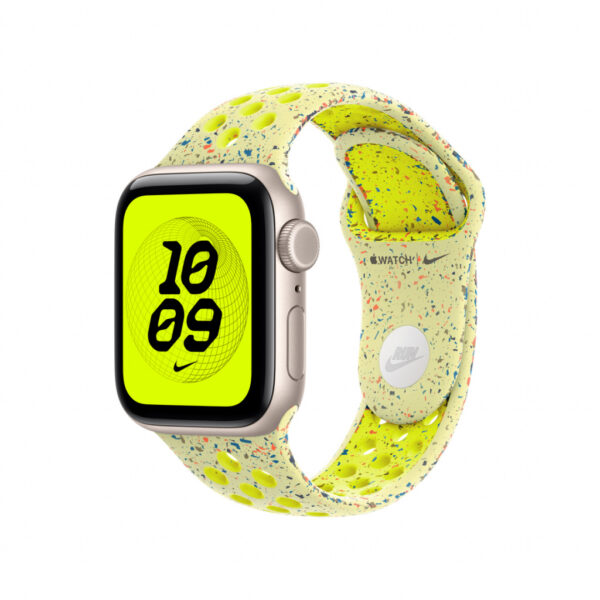 Apple MG9V4ZM/A slimme draagbare accessoire Band Geel Aluminium, Fluorelastomeer - Afbeelding 2