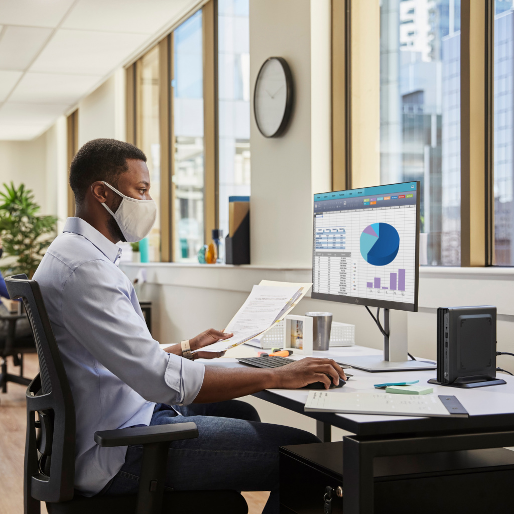 HP Pro 400 G9 Intel® Core™ i5 i5-13500T 16 GB DDR4-SDRAM 512 GB SSD Windows 11 Pro Mini PC Zwart - Afbeelding 3