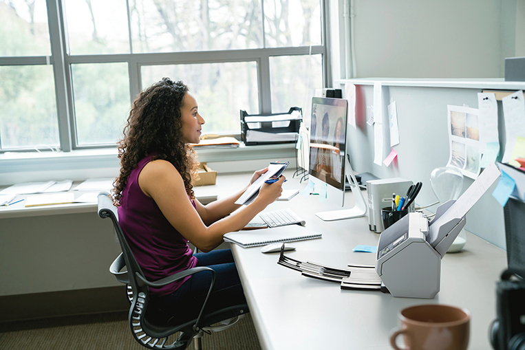 Ricoh fi-8170 ADF-/handmatige invoer scanner 600 x 600 DPI A4 Zwart, Grijs - Afbeelding 5