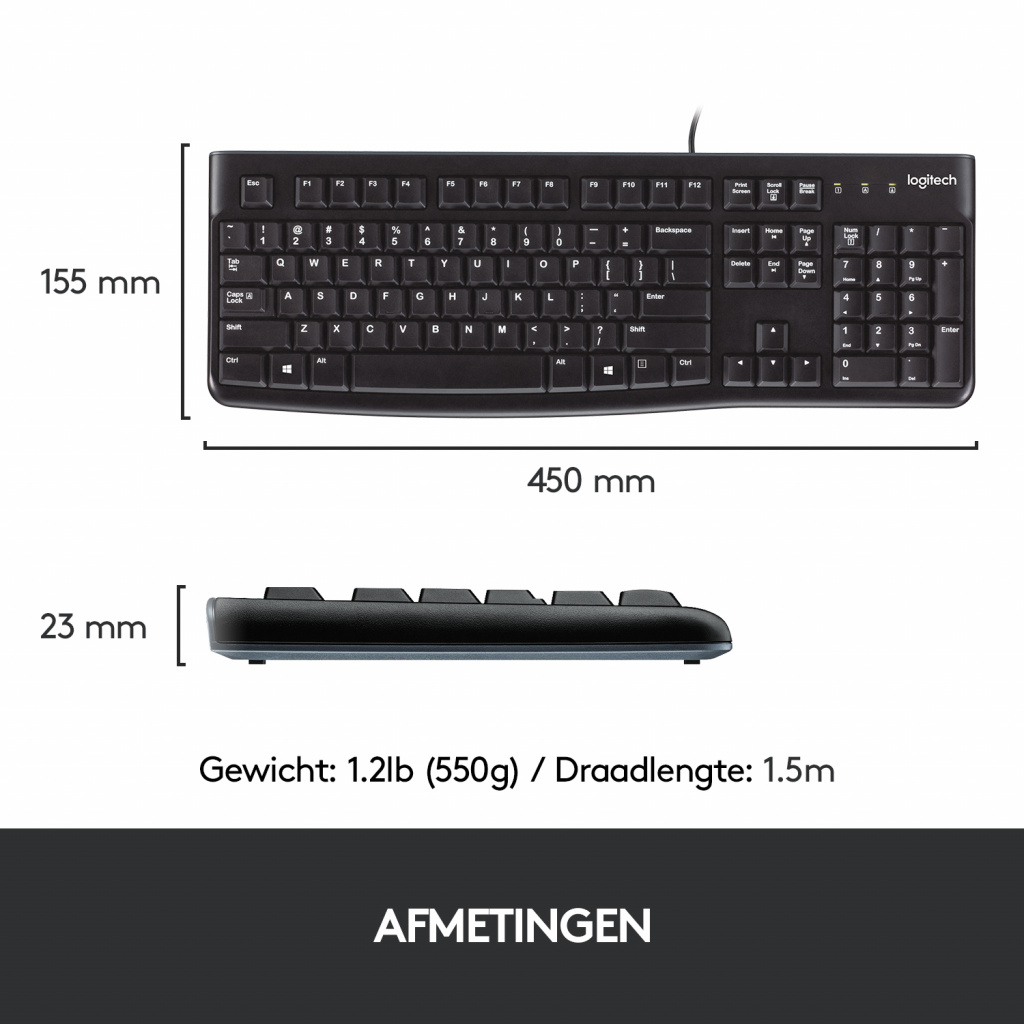 Logitech K120 - Afbeelding 10