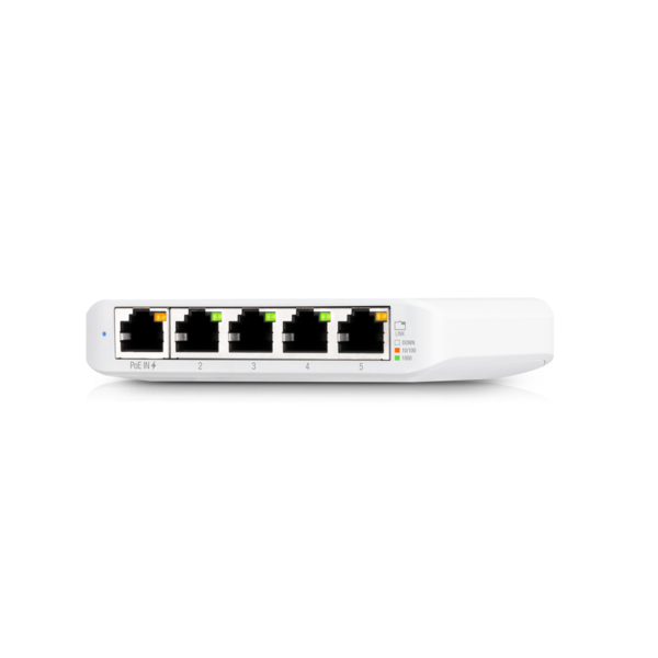 Ubiquiti Networks UniFi USW Flex Mini Managed Gigabit Ethernet (10/100/1000) Power over Ethernet (PoE) Wit - Afbeelding 3