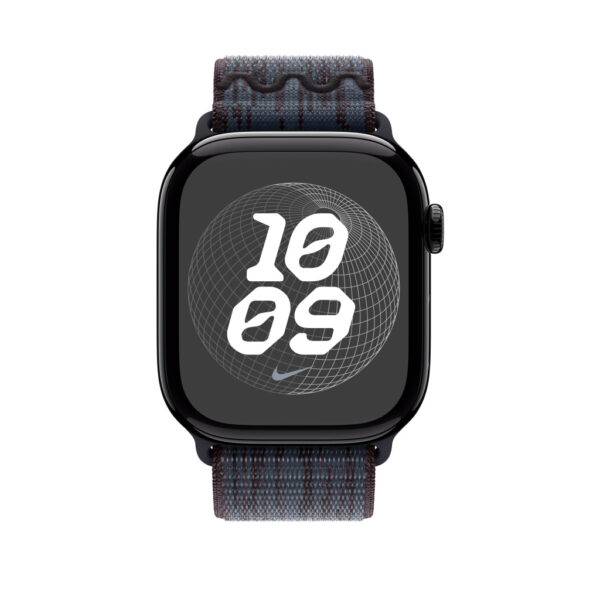 Apple MYJD3ZM/A slimme draagbare accessoire Band Zwart, Blauw Nylon - Afbeelding 3