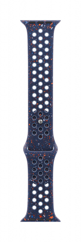 Apple MGA74ZM/A slimme draagbare accessoire Band Blauw Aluminium, Fluorelastomeer - Afbeelding 2