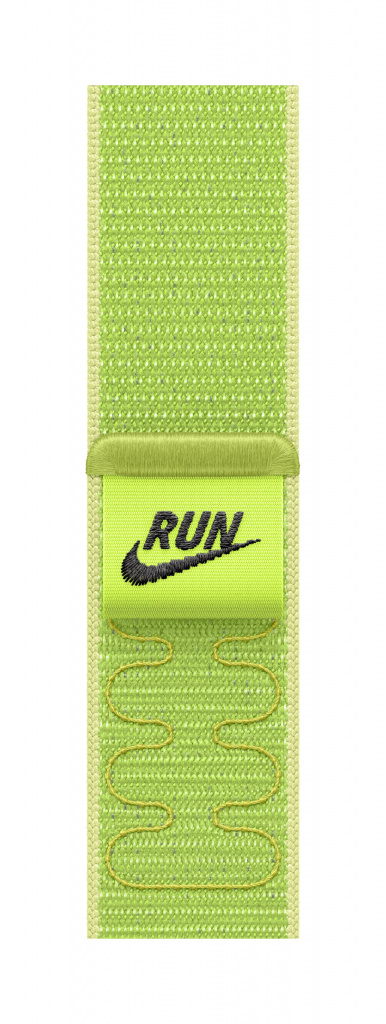 Apple Nike Sport Loop Band Lichtgroen Nylon, Gerecycled polyester, Spandex - Afbeelding 2