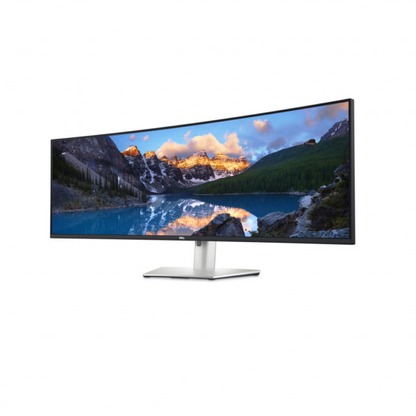 DELL UltraSharp U4924DW LED display 124,5 cm (49") 5120 x 1440 Pixels 5K Ultra HD LCD Zwart, Zilver - Afbeelding 4