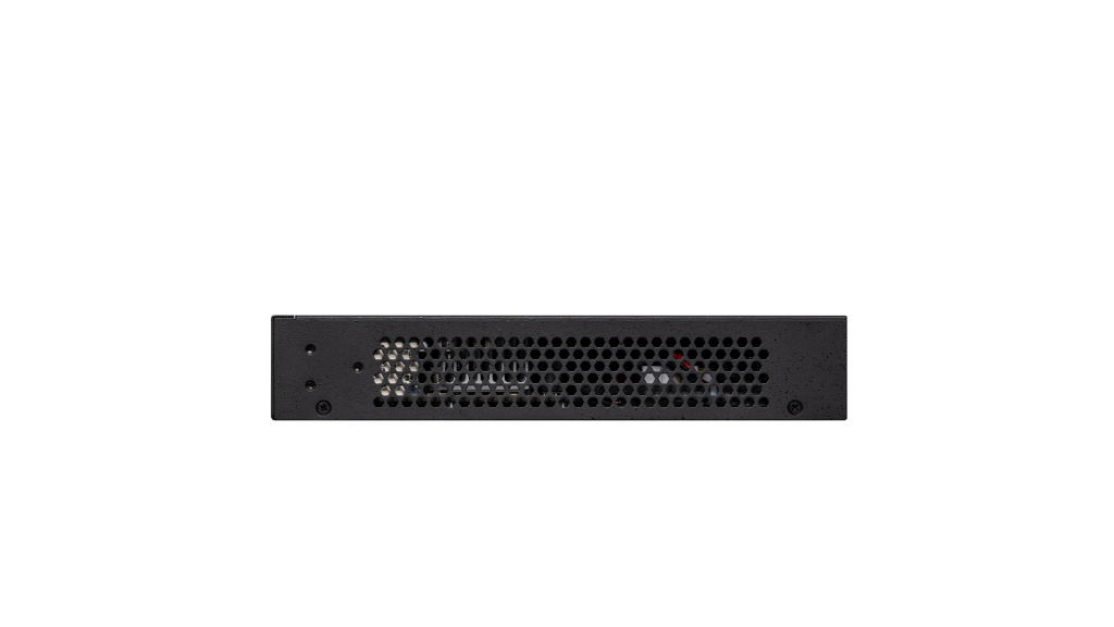 GS-2412P Managed L2+ Gigabit Ethernet (10/100/1000) Power over Ethernet (PoE) Zwart - Afbeelding 2