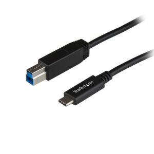 StarTech.com 1m USB-B naar USB-C Kabel, USB 10Gbps, USB 3.2 Gen 2 Type C naar USB-B Data Transfer Kabel