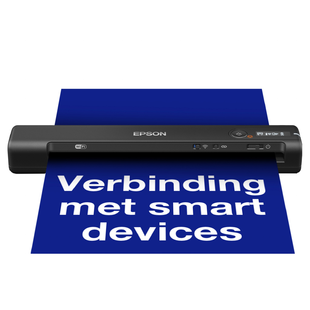 Epson WorkForce ES-60W, snelle draadloze mobiele A4-scanner met Wi-Fi-connectiviteit, ScanSmart-technologie en LCD-scherm - Afbeelding 6