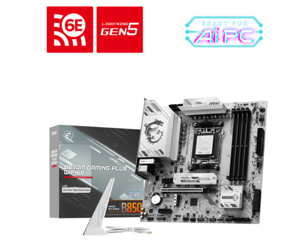 MSI B850M GAMING PLUS WIFI6E AM5 mATX MB