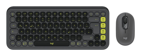 Logitech 920-013106 toetsenbord Inclusief muis Universeel Bluetooth QWERTZ Duits Grafiet