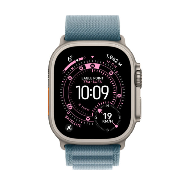 Apple Watch Ultra 3 OLED 49 mm Digitaal 422 x 514 Pixels Touchscreen 5G Titanium Wifi GPS - Afbeelding 2
