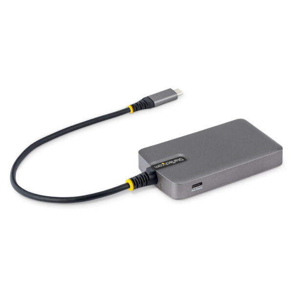 StarTech.com 5G4AC-USB-C-HUB interface hub USB 3.2 Gen 1 (3.1 Gen 1) Type-C 5000 Mbit/s Grijs - Afbeelding 2