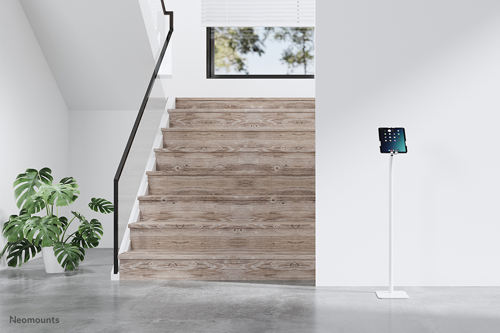 Neomounts FL15-625WH1 Tablet vloerstandaard 7.9-11" - vergrendelbaar - universeel - Afbeelding 18