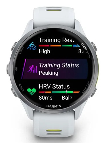 Garmin Forerunner 970 3,56 cm (1.4") AMOLED Digitaal 454 x 454 Pixels Touchscreen Wit Wifi GPS - Afbeelding 6