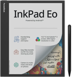 PocketBook InkPad Eo - Mist Grey e-book reader Touchscreen 64 GB Wifi Zwart, Grijs
