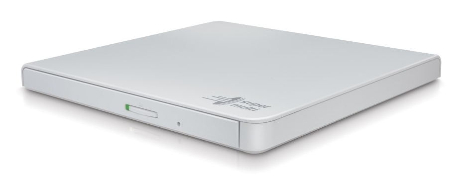 Hitachi-LG Slim Portable DVD-Writer optisch schijfstation DVD±RW Wit - Afbeelding 2