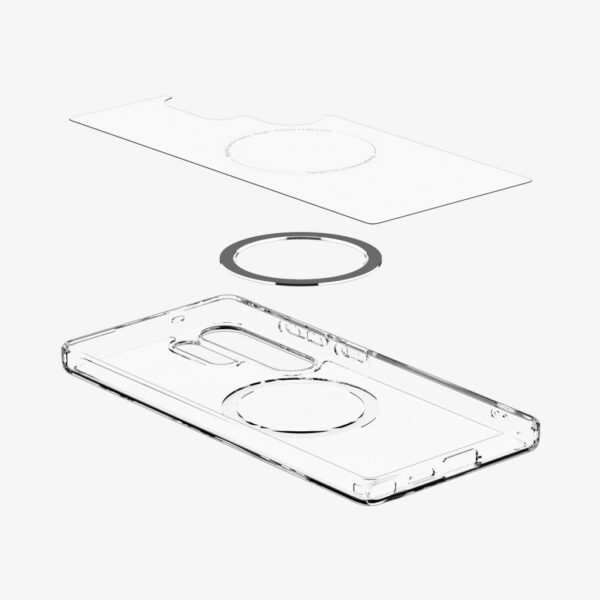 Spigen Ultra Hybrid (MagFit) mobiele telefoon behuizingen 17,5 cm (6.9") Hoes Transparant, Wit - Afbeelding 6