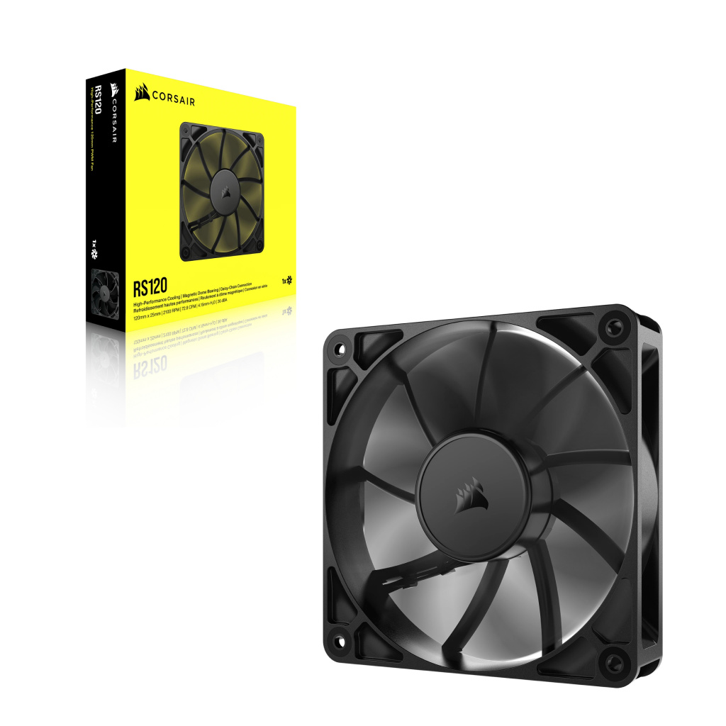 Corsair RS120 Computer behuizing Ventilator 12 cm Zwart 1 stuk(s) - Afbeelding 6